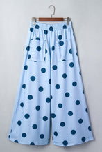 Load image into Gallery viewer, The Asher Dot Pants in Blue S-XL