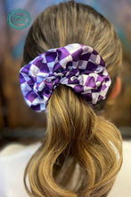 Load image into Gallery viewer, Pep Rally Scrunchie Purple