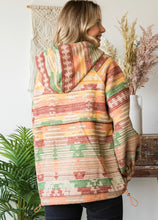 Load image into Gallery viewer, The Sedona Aztec Hooded Shacket S-L
