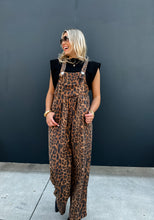 Load image into Gallery viewer, The Karli Boho Leopard Overalls S-2X