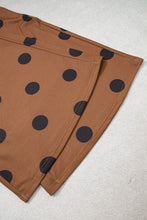 Load image into Gallery viewer, The Asher Dot Pants in Brown S-XL