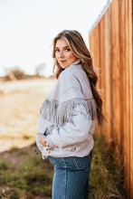 Load image into Gallery viewer, The Ya'll Fly Puffer Jacket in Chrome S-3X