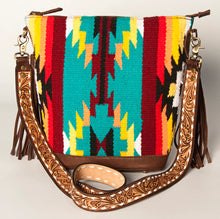 Load image into Gallery viewer, The Lufkin Saddle Bag with Buckstitch Strap
