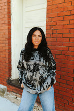 Load image into Gallery viewer, The Rhinestone Cowboys Sweater (Reversible) S-3X