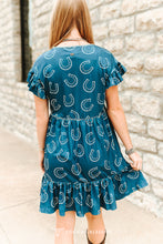 Load image into Gallery viewer, The Blue Horseshoe Dress S-XL