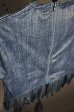 Load image into Gallery viewer, Zippity Zap Denim Top S-XL
