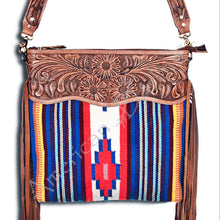Load image into Gallery viewer, The San Juan Tooled-Fringe Bag