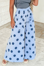 Load image into Gallery viewer, The Asher Dot Pants in Blue S-XL