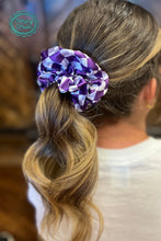Load image into Gallery viewer, Pep Rally Scrunchie Purple