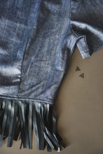 Load image into Gallery viewer, Zippity Zap Denim Top S-XL