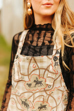 Load image into Gallery viewer, The Reata Romper Gingham S-2X