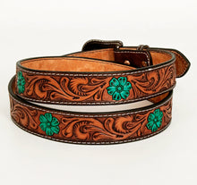 Load image into Gallery viewer, The South Houston Tooled Belt S-XL