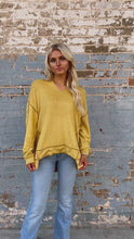 Load and play video in Gallery viewer, The Payson Top in Mustard S-XL
