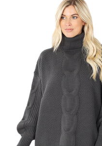 The Jasmine Sweater in Ash Grey