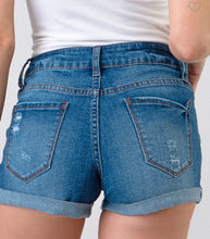 Load image into Gallery viewer, The Canton Cuff Denim Shorts