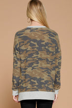 Load image into Gallery viewer, The Lancaster Camo Top S-3X
