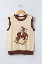Load image into Gallery viewer, The Bucker Sweater Vest S-XL
