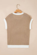 Load image into Gallery viewer, The Hills Oatmeal Horseshoe Sweater Vest S-XL
