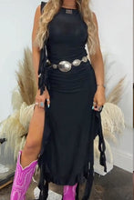 Load image into Gallery viewer, The Durant Ruffle Dress S-L
