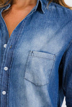 Load image into Gallery viewer, The Hillsboro Denim Button-Down Dress S-L
