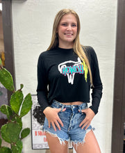 Load image into Gallery viewer, The Western Drip Crop Tee S-XL
