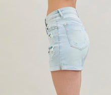 Load image into Gallery viewer, The Aztec Print Patch Shorts by Judy Blue S-L
