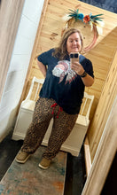Load image into Gallery viewer, The Lubbock Leopard Barrel Pants S-3X

