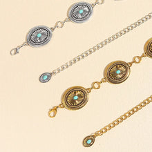 Load image into Gallery viewer, The Garland Gold Concho Belt
