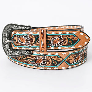The Hays Tooled & Buckstitch Belt S-XL