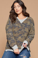 Load image into Gallery viewer, The Lancaster Camo Top S-3X
