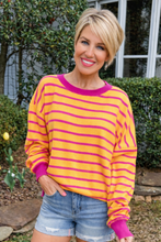 Load image into Gallery viewer, The Paris Stripe Top S-XL
