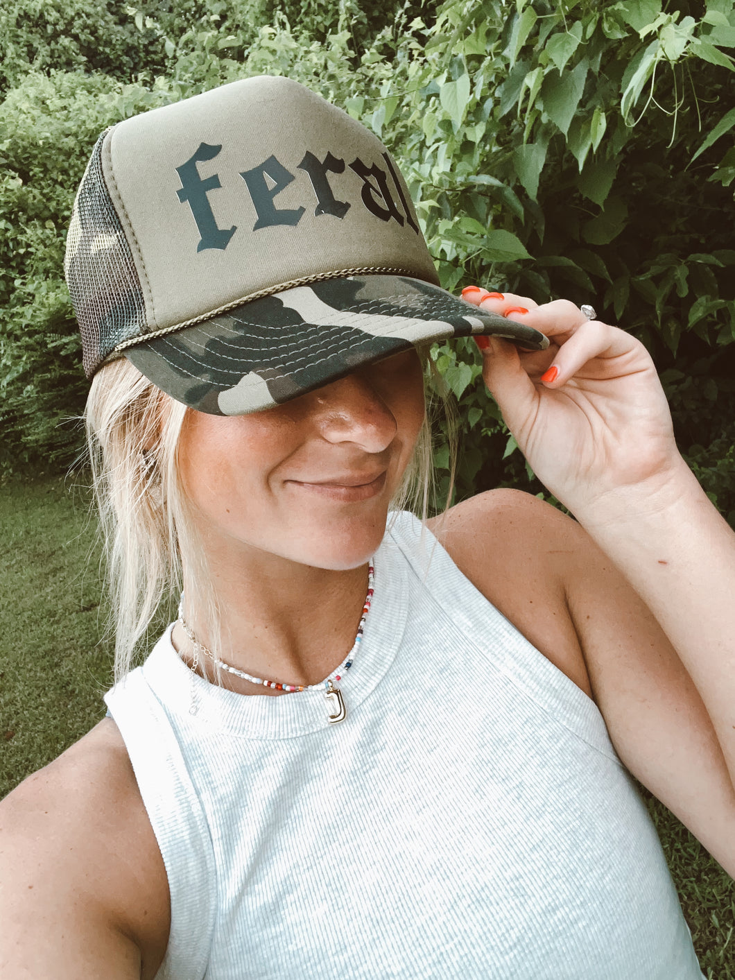Feral Camo Trucker Hat