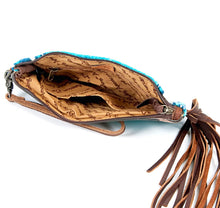 Load image into Gallery viewer, The Blues Alamo Saddle Bag Fringe Wristlet
