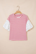 Load image into Gallery viewer, The Tipton Red Stripe Top S-XL
