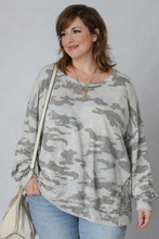Load image into Gallery viewer, The Washed Camo Top S-XL
