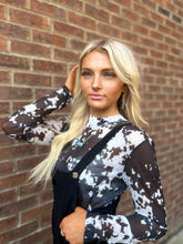 Load image into Gallery viewer, The Cow Town Mesh Top S-XL
