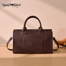 Load image into Gallery viewer, The Guthrie Tooled Turquoise Bag
