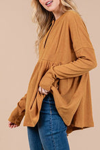 Load image into Gallery viewer, The Murphy Top in Mustard S-XL
