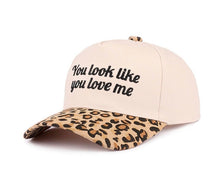 Load image into Gallery viewer, You Look Like you Love Me Leopard Cap
