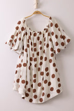 Load image into Gallery viewer, The White-Choco Dot Dress S-L
