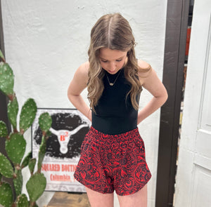 The Sheridan Shorts in Red XS-XL
