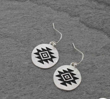 Load image into Gallery viewer, The Azteca Disc Earrings
