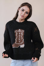 Load image into Gallery viewer, The Black Boot Sweater S-L
