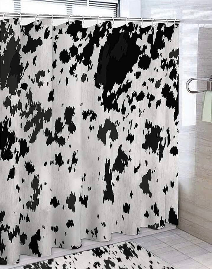 CowHide Print Shower Curtain