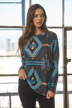 Load image into Gallery viewer, The Aztec Dolman Top S-XL
