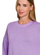 Load image into Gallery viewer, The Eagle Pass Lavender Pigment Dye Top S-L
