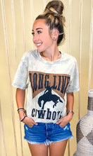 Load image into Gallery viewer, Long Live Cowboys Acid Wash Tee S-XL
