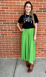 The Brookshire Green Skirt S-XL