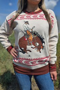 The Dust & Spurs Sweater S-XL