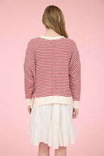 Load image into Gallery viewer, The Laredo Stripe Top S-L
